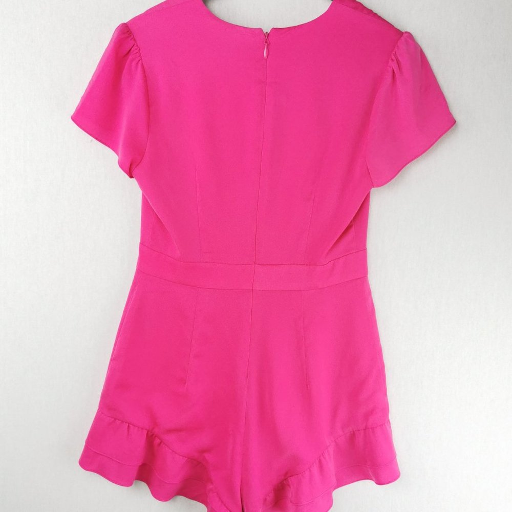 BEBE Ruffle Romper - Picture 3 of 6